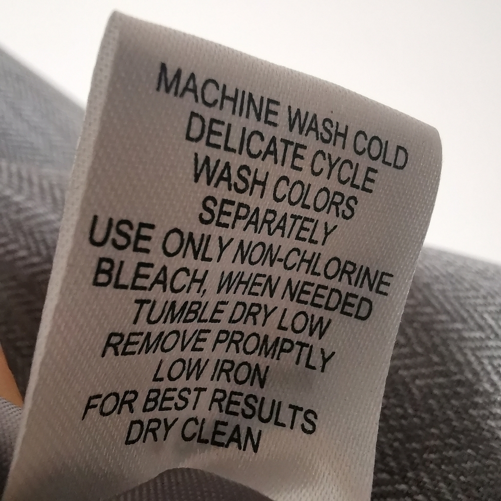 New With Tags (NWT) Emily Women’s 18W Style# 242D726 Washable Gray - Picture 11 of 15